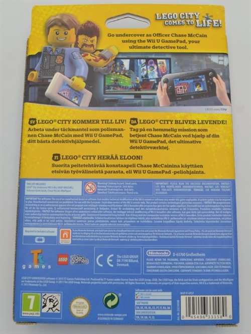 Lego City Undercover Limited Edition - Nintendo WiiU (A Grade) (Genbrug)